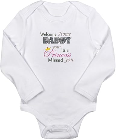 welcome home daddy onesie