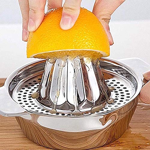Manual Juicer Stainless Steel Juice Orange Lime Lemon Fruit Squeezer