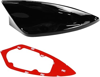 Amazon 響企画 シャークフィンアンテナ 車用 簡単ドレスアップ 両面テープ式 汎用タイプ ラジオアンテナ 防水 カスタムパーツ ブラック ラジオアンテナ 家電 カメラ