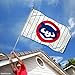 Chicago Cubs Vintage 80s Logo Flag and Banner