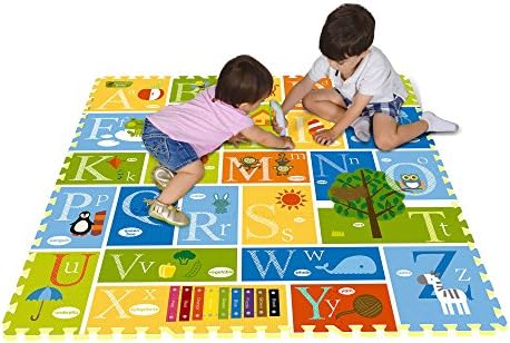 Creative Baby Interactive i-Mat 2-pack "My Animal World" &amp; "ABC" with talking Voice Pen