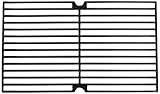 Music City Metals 69763 Gloss Cast Iron Cooking Grid Replacement For Gas Grill Models Kenmore 148.16656010 And Uniflame GBC976W, Set Of 3
