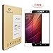 Ytaland [2 Pack] Tempered Glass For Xiaomi Redmi Note 4 5.5Inch, Full Covered Anti-fingerprints Thin 9H Hardness Screen Protector For Xiaomi Redmi Note 4X Pro (Black)