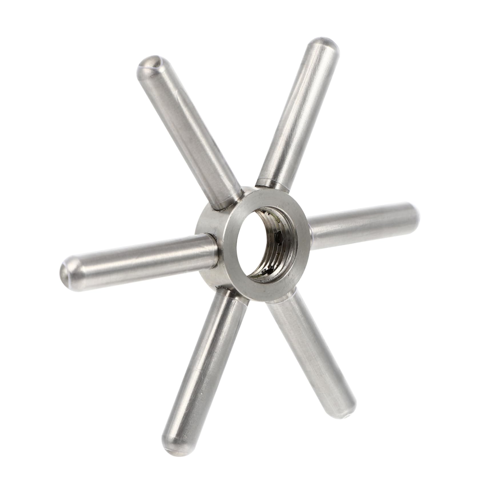 IMIKEYA Glass Rinser Stainless Steel Bar Faucet Head Cup Washer Kitchen Sink Bottle Rinser Automatic Cup Cleaner Bar Sink Faucet Accessories (Silver 100MM)