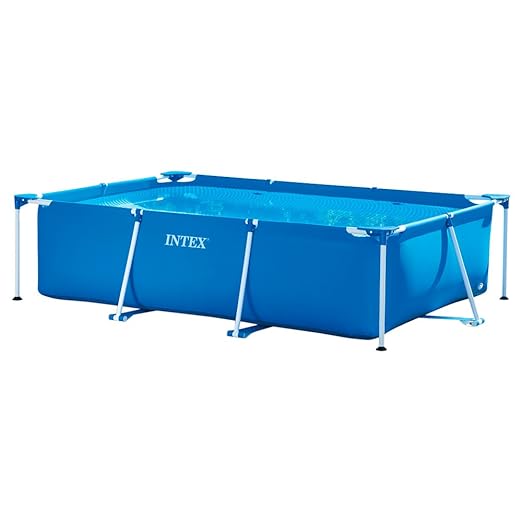 Intex Piscine Metal Frame Junior Rectangulaire 220 X 150 X 060 M