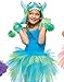 Green Monster Hoodie Costume Girls Medium