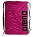 ARENA Swim Gear Drawstring Backpack Pool and Gym Bag, Fast Fuchsia, Mesh Bag