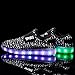 LakeRom Boys & Girls Lovely LED Light Shoes USB Charging Luminous Flashing Sneakers LRLED06-Black-33