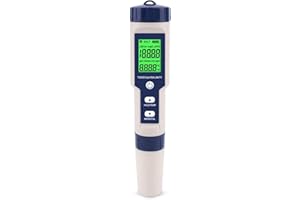 PH, TDS, EC Meter, Water Quality Tester, Accurate and Reliable, LCD Display,Accuracy Testing Water Meter for Drinking Water, 