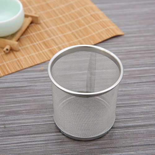 Ywillink 1.5L Stainless Steel Coffee Kettle Teapot Coffee Tea Cold Water Pot with Strainer Home Tea Tools