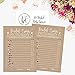 25 Rustic Emoji Pictionary Bridal Shower Games Ideas, Wedding Shower, Bachelorette or Engagement Party For Men and Women Couples, Cute Funny Kit Bundle Set, Coed Adult Game Cards For Bride to be Party