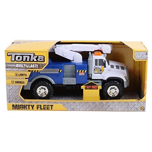 tonka mighty fleet bucket truck