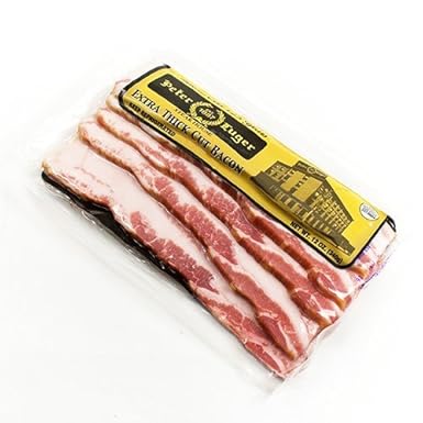 Peter Luger Extra Thick Cut Bacon 12 Ounce Amazon Com Grocery