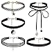 Dream Catcher Black Vintage Gothic Choker Necklace with pendants for Women Grils(1 - 8 pcs) (C:5 Pcs)