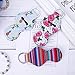 Dlazm Chapstick Holder Keychain, 14 Pieces Different Neoprene Lip Balm Keychain Holder (14 Cute)