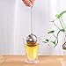 BESTonZON 2PCS Tea Strainer 2.2 Inch Ultra Fine 304 Stainless Steel Tea Infuser for Loose Tea