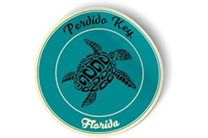Squiddy Perdido Key Florida - Vinyl Sticker Decal for Phone, Laptop, Water Bottle (2.5" high)