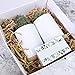 Supla 100 Pcs Greenery Wedding Table Setting Name Place Cards Watercolor Floral Eucalyptus Escort Cards Party Tented Cards Guest Seating Cards Buffet Cards Folded Cards for Christmas Dinner Birthday