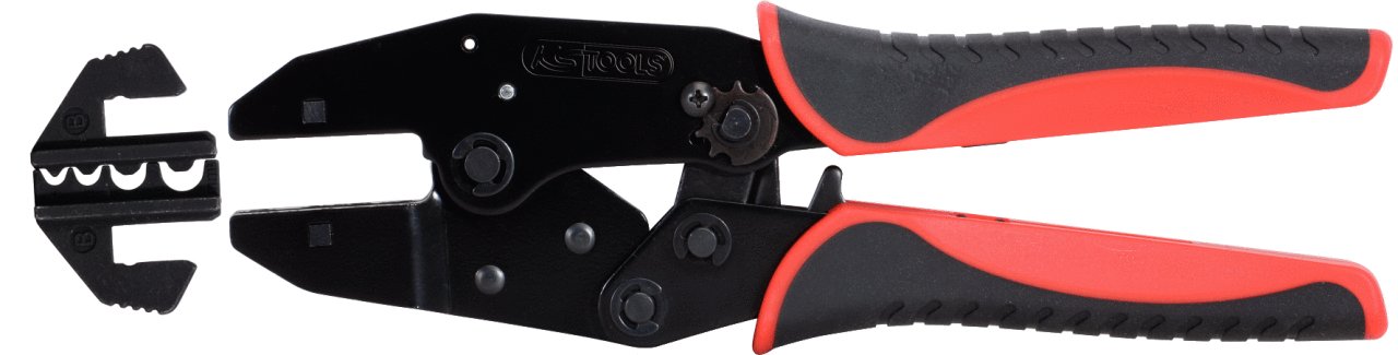 KS Tools 1.5-10mm Crimping Plier Insulated