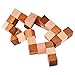 Twister.CK Snake Cube:Handmade & Organic Serpent Cube 3D Brain Teaser Wooden Puzzle,Twisting Snake Puzzle,Wooden Puzzle Snake Cube,Classic Brain Teaser Puzzle for Kids Boys/ Girls /Adults.
