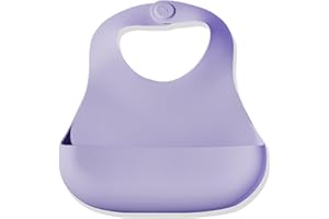 Babynetic Magnetic Silicone Baby Bib – Waterproof, Dishwasher Safe, BPA Free Food-Grade, Feeding Bib for Infants and Toddlers