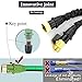 IBeaty Updated Lightweight 100ft Expandable Garden Hose Magic Flexible Water Hose with 3/4Inch Solid Brass Ends 9 Position Spray Nozzle Black