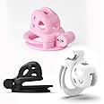 Male Chastity Device Kit, Super Tiny Cobra Chastity Lock Mini Mini CB Lock (Color : Pink)