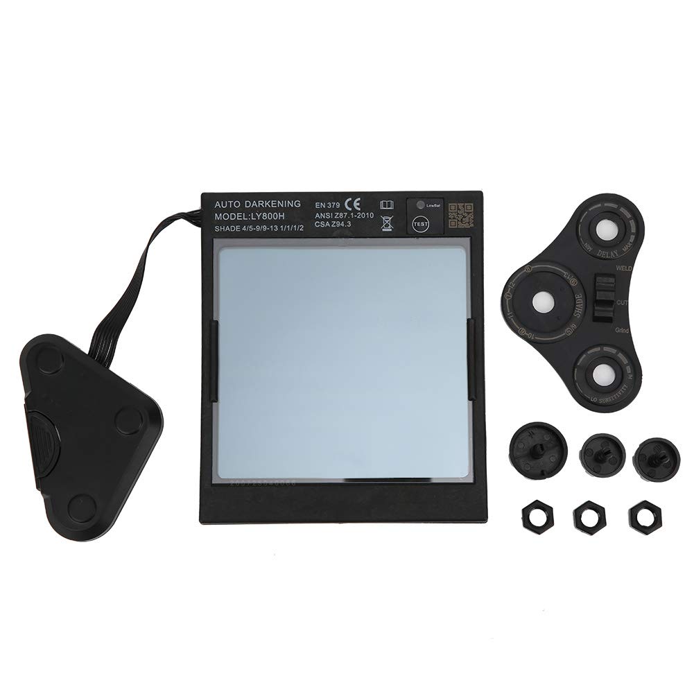 Welding Auto Darkening Lens, Welding Cover Solar Helmet Lens Welder Equipment Welding Filter Lens, Welding Helmet Lens