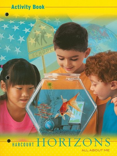 Harcourt Horizons: Activity Book Grade K