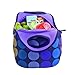 BUILT Gourmet Getaway Soft Neoprene Lunch Tote, Lightweight, Insulated, and Reusable, One Size, Plum Dots