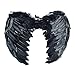 SUKRAGRAHA Angel Feather Wings Christmas Carol Costume Accessory Black Small