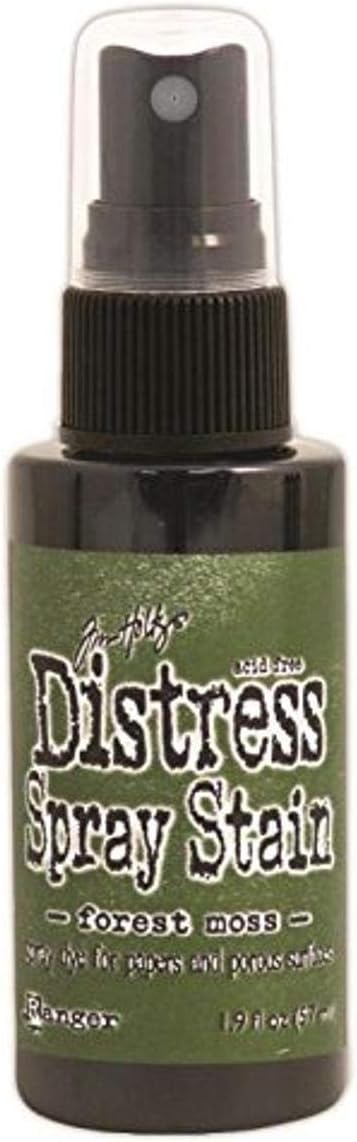 Ranger Tim Holtz Distress Spray Stains Bottles, 1.9-Ounce, Forest Moss