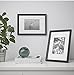 KNOPPANG Frame 8 1/4 x 11 3/4 Inch ( A4 Paper For International Size) Black Photo Holders 1 Pack