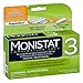 Monistat 3-Day Yeast Infection Treatment | Suppositories + Itch Relief Cream