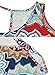 Floral Cold Shoulder Tops for Women Summer Short Sleeve Loose Fit Pullover Casual T-Shirt