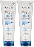 L'Oreal Paris EverFresh Antidandruff Shampoo Sulfate Free, 8.5 Fluid Ounce (Pack of 2)
