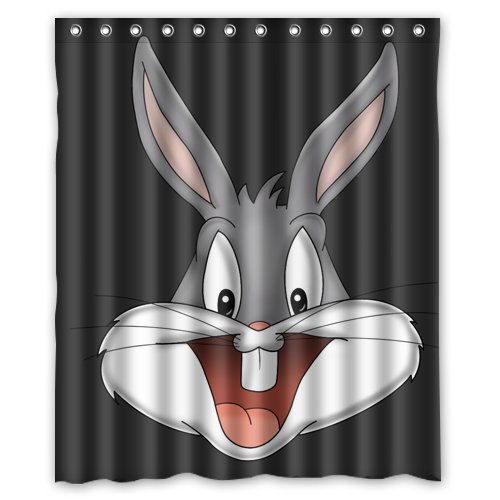 Buy Looney Tunes Bugs Bunny Cartoons Custom Shower Curtain 60" x 72" Online at desertcartINDIA