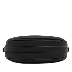Small Crescent Smooth PU Leather Armpit Shoulder