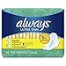 Always Ultra Thin Regular Pads With Wings, Multi, Size 1 , unscented, 18 Count
