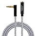 CableCreation 3.5mm Audio Extension Cable 3FT/0.9M, Male to Female Aux Stereo Jack for Phones, Headphones, Speakers, Tablets, PCs, MP3 Players and More