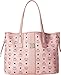 MCM Women's Liz Shopper Tote, Soft Pink, One Size
