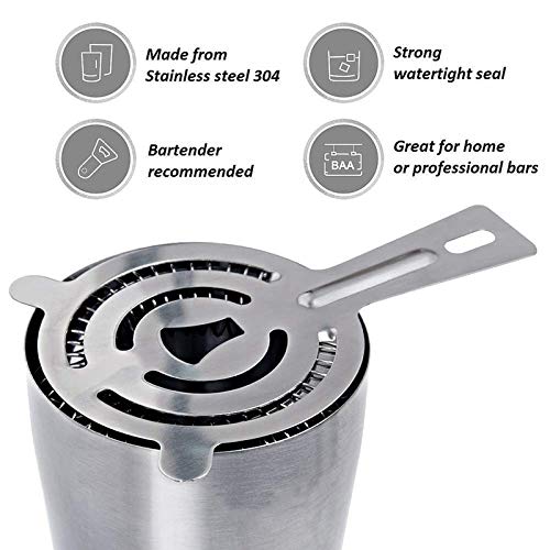 NXYJD Barkeeper Set für professionelle Barkeepers und Familienbars, 5 Stück Set Cocktail Shaker – Bild 3