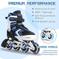 Boy Roller Skates with Full Light up
