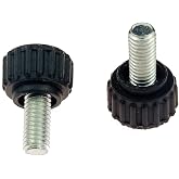 20-Piece M6 Thumbscrews Threaded Knurled Thumbscrew Grip Knobs Thumb Screw for Machinery Latche with Storage Case (M6 x10)&iexcl;&shy;