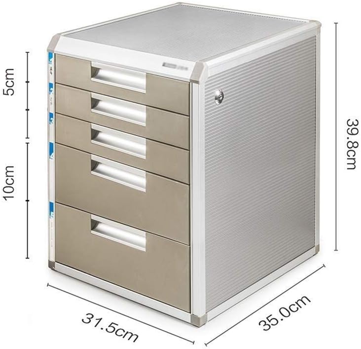 File Cabinet Landslide Track Drawer Small White Label Various Storage Ring Cabinet File Storage Box Size Medium 5 Layers Amazon Co Uk Office Products