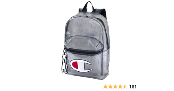 clear champion backpack