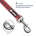 Unique Non-Slip Dog Leash for Walking Training Running,Long Nylon Rope Dog Leash for Large and Small Puppy or Cat,Pet Accessories by Bondpaw(Red)