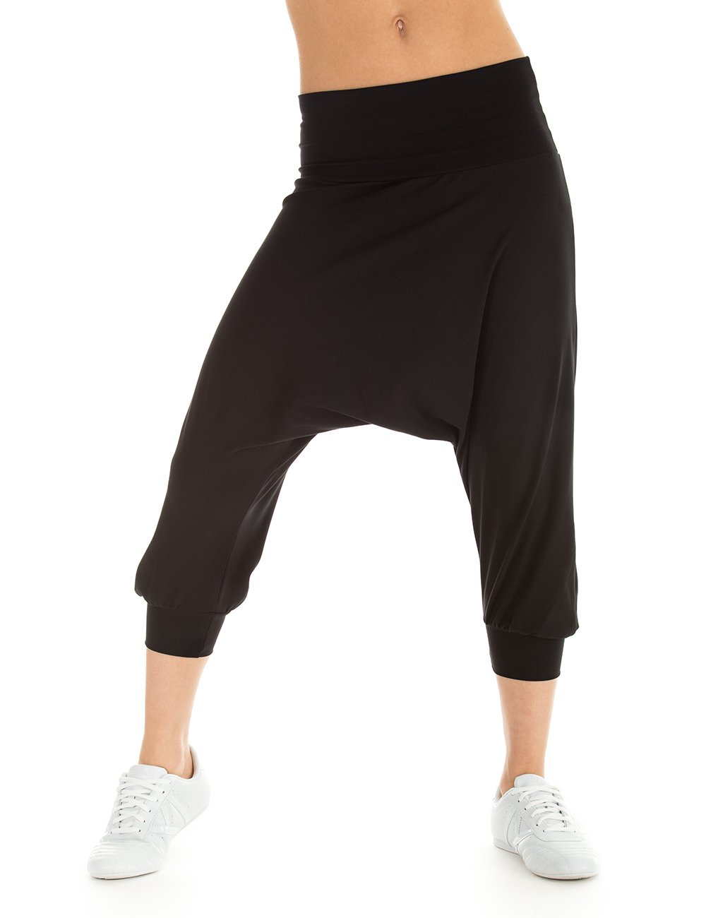 Winshape WBE7 Women's Harem Trousers Dance Fitness Recreational Sports Black black Size:XS