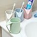 Superelead 4PCS Multicolor Wheat Straw Biodegradable 13.5Ooz Unbreakable Drink Cup Tumblers for Water, Coffee, Tea, Milk, Juice