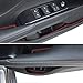 Auovo Anti Dust Mats for Toyota Camry 2018 2019 Custom Fit Door Pocket Liners Cup Holder Pads Console Mats Accessories(16pcs/Set) (red)